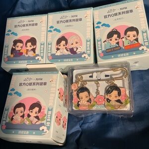 Word of Honor Official cute Q version Pins badge by Koitake